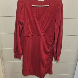 Red dress Size L
